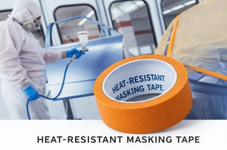 High-temp spray masking